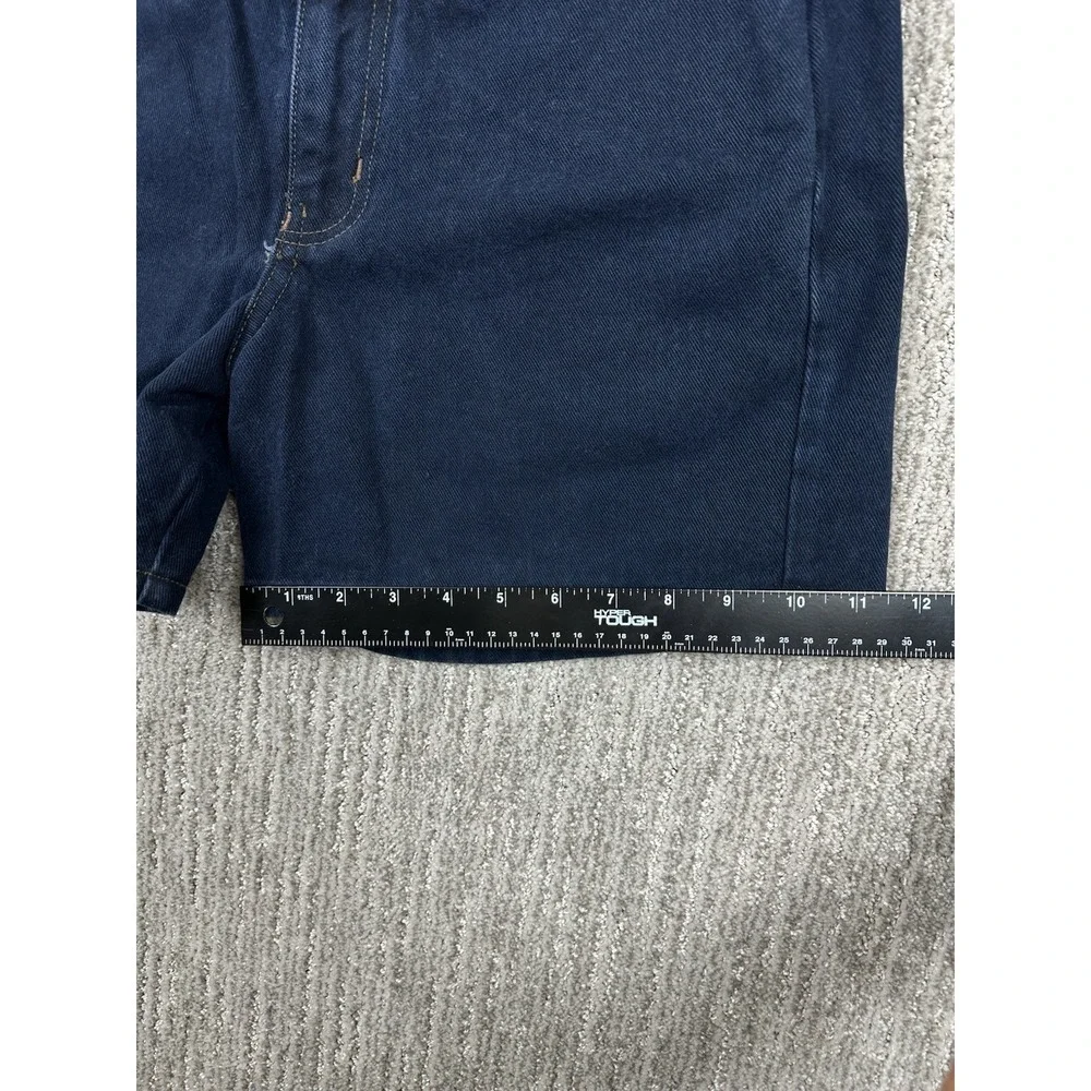 Marithe Francois Girbaud Shorts Womens 9/10 Blue Denim Cuffed Vintage 90's Y2K